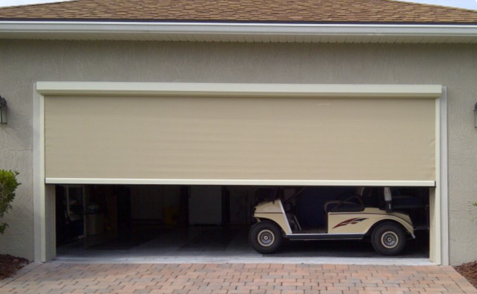 Mystic Motorized Screens garage doors